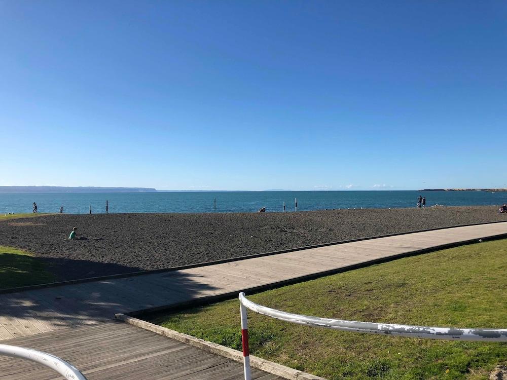 Harbour View Motel On Ahuriri Beach In Napier Nz With Sea View Suites Eksteriør bilde